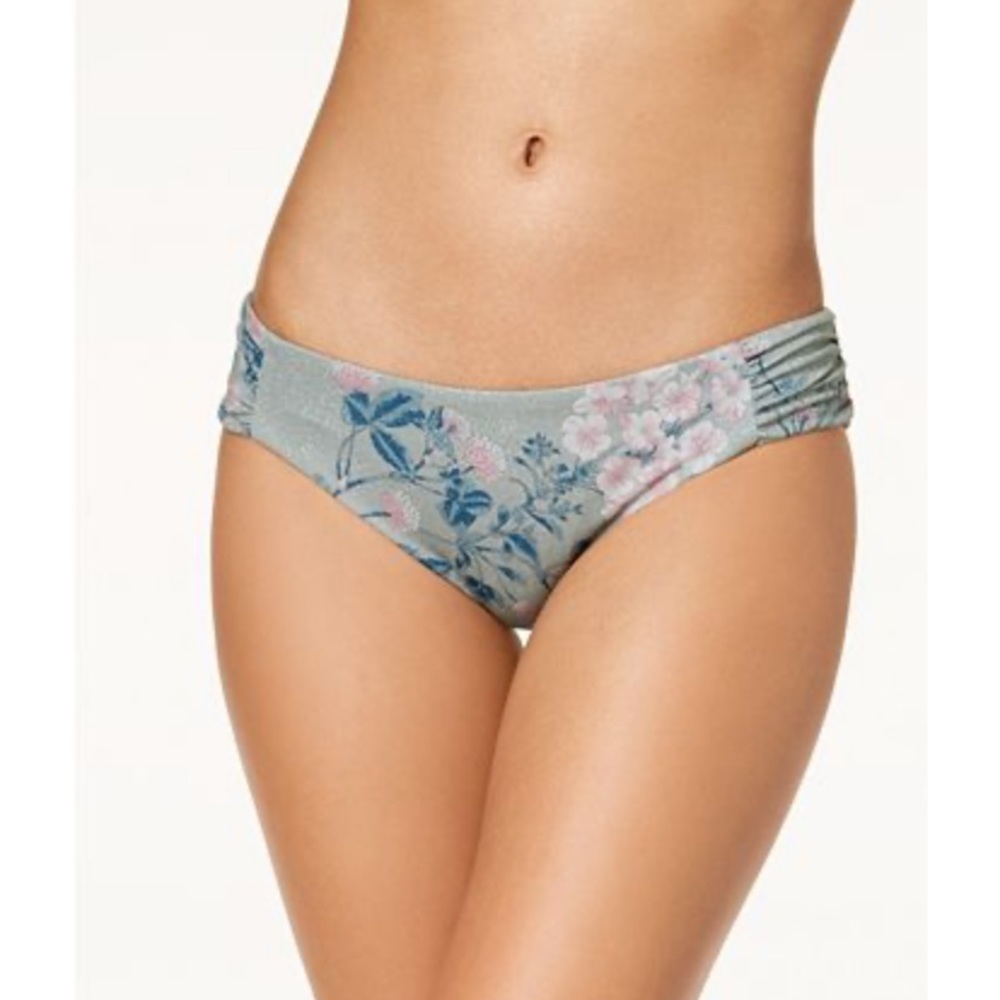 Becca Serene Printed Bikini Bottoms, Size M
